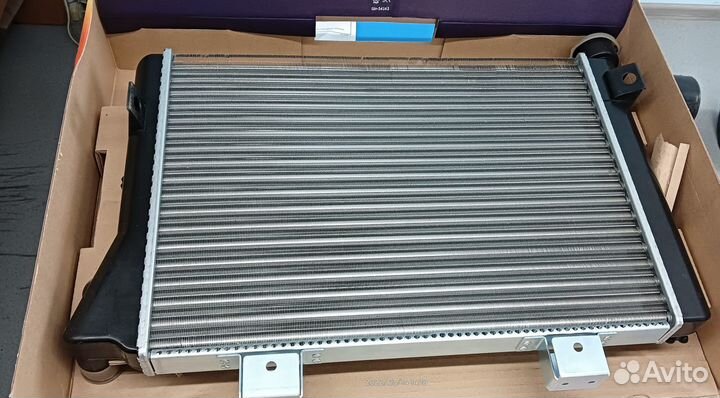 Радиатор Ваз 2106 алюминиевый 2-ух рядный