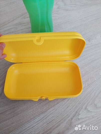Ланчбокс и бутылка для воды Tupperware