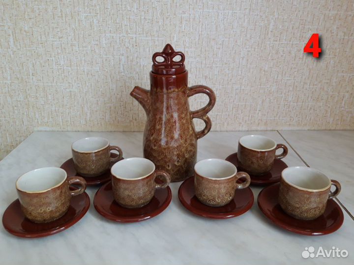 Сервиз, ваза, графин