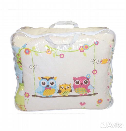 Комплект в кроватку с бортиками