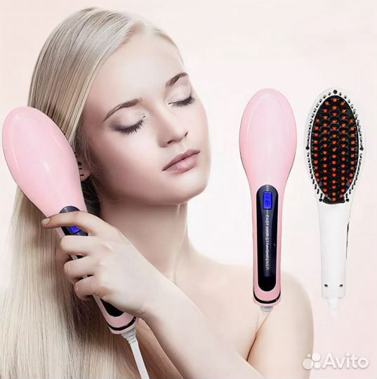 Расческа-выпрямитель Fast Hair Straightener (HQT-9