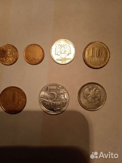 Монеты(очень редкий заводской брак)