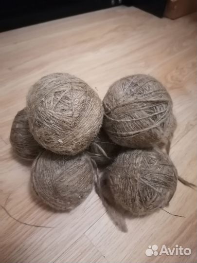 Пряжа натуральная овечья