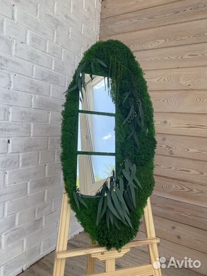 Панели из стабилизированного мха