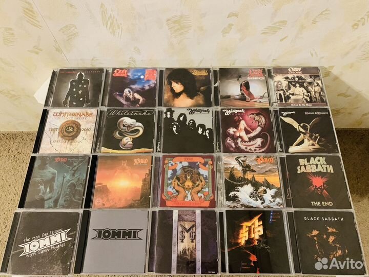 CD диски зарубежный рок лучшее