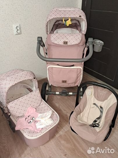 Коляска 2 в 1 adamex reggio