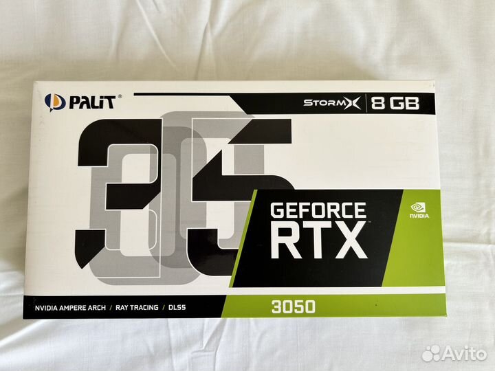 Видеокарта nvidia GeForce RTX 3050 StormX 8 GB