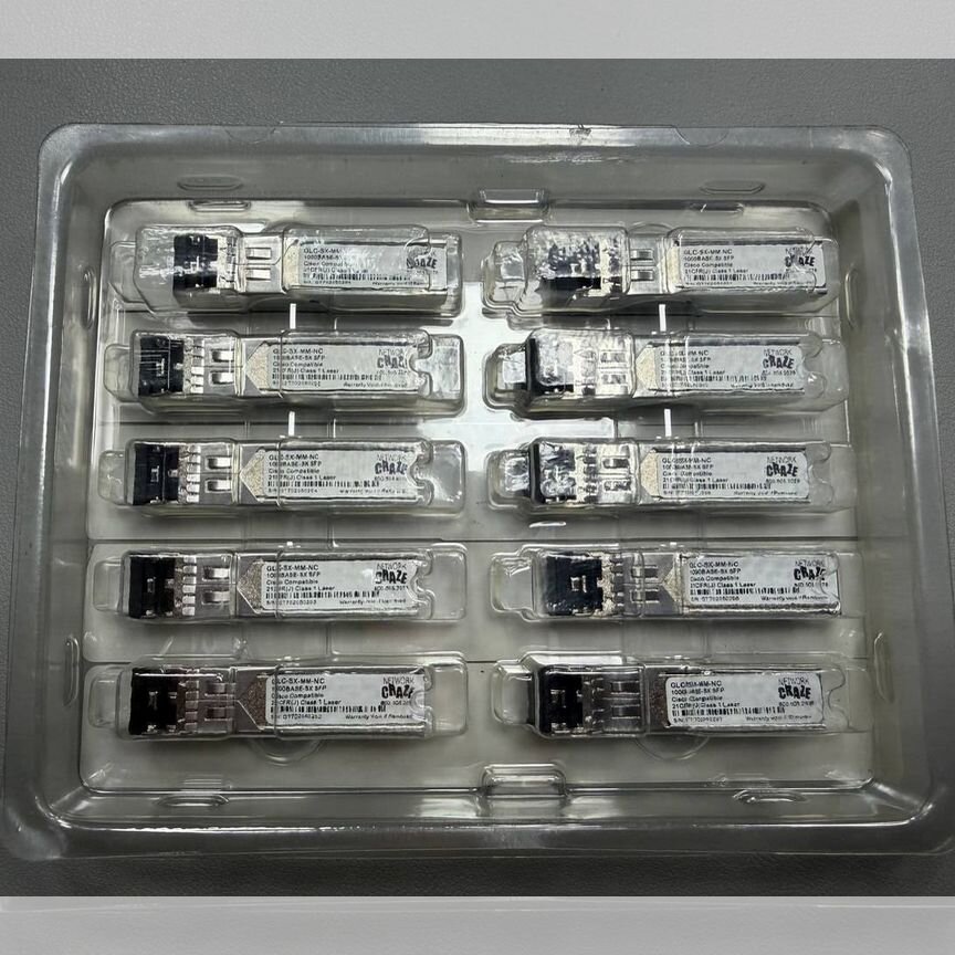 [1000BASE-SX] Sfp 1g (Mmf, 850 Nm, Lc, До 550 М) Нов 1000base-Sx