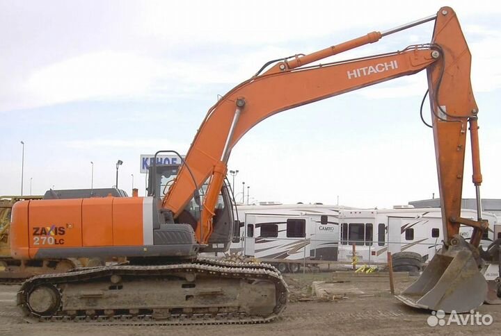 Разбор экскаватора Hitachi 270