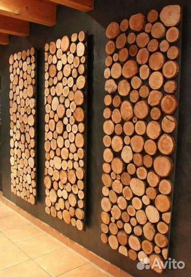 Картина панно из дерева