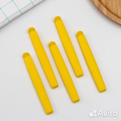 Зажимы для пакетов набор 5 шт, 12см