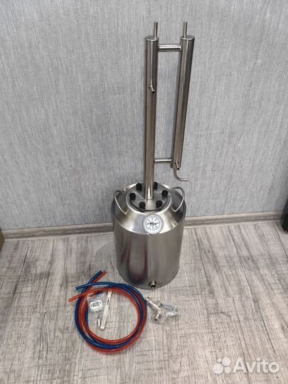 Кастрюля 15л нерж с головой Родник б/у