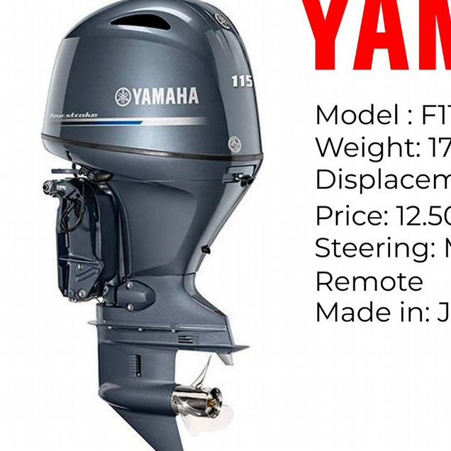 Лодочный мотор Yamaha F115 Betx