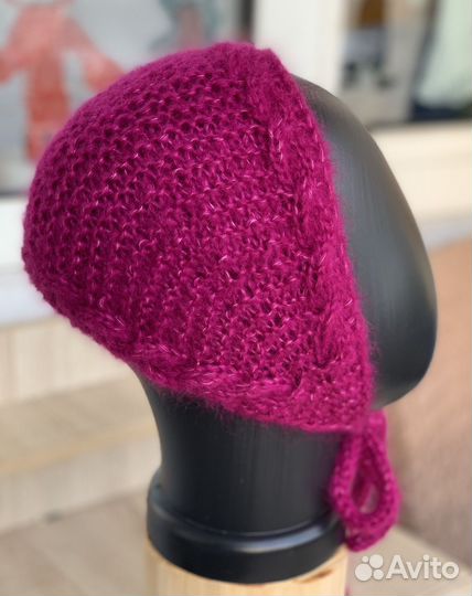 Косынка вязанная демисезон