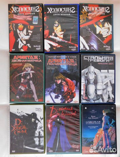 DVD диски аниме (лицензия)