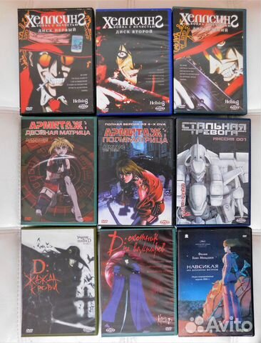 DVD диски аниме (лицензия)