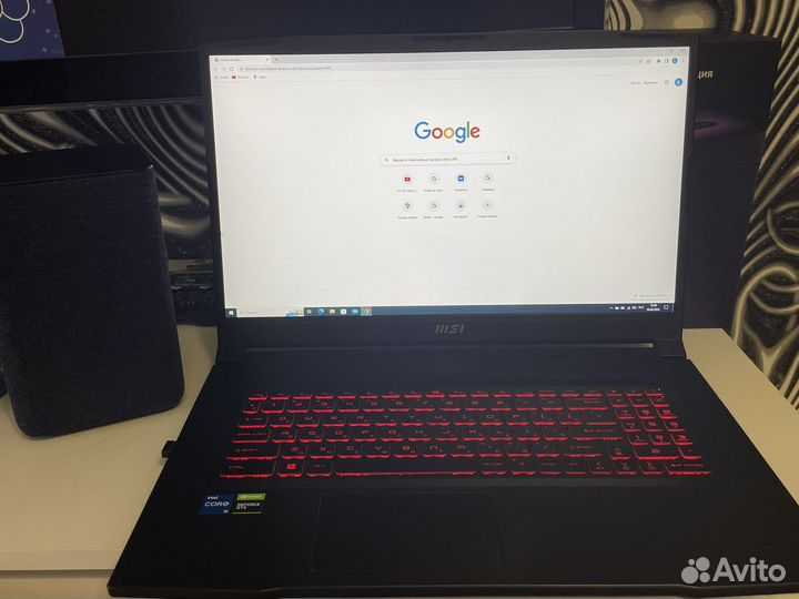 Ноутбук MSI GF76 Katana 11SC-483XRU черный