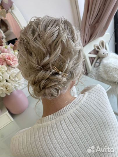 Макияж, локоны, укладки