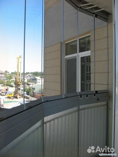 Безрамное остекление