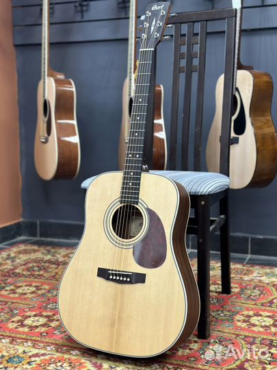 Акустическая гитара cort earth70 op массив