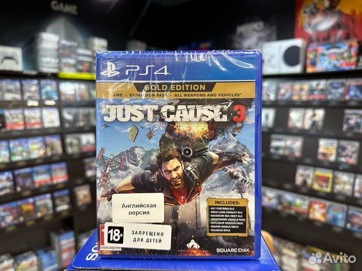 Игры для PS4: Just Cause 3 Золотое Издание (Gold E