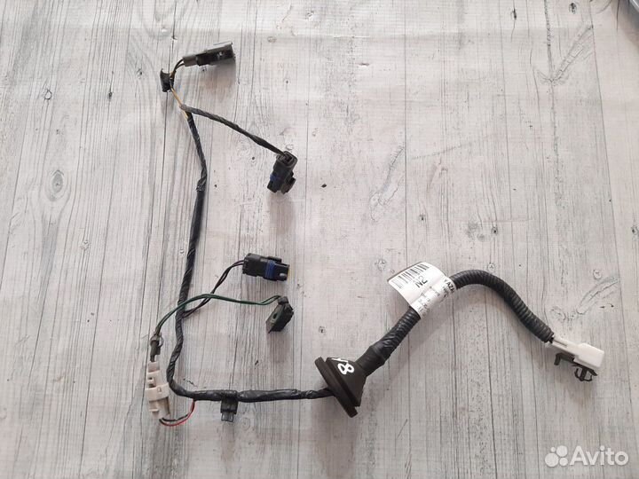 Проводка фонарей подсветки номера Note Нот