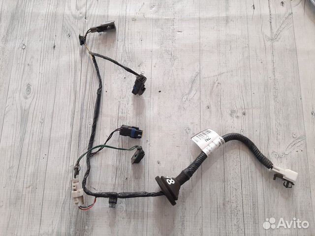 Проводка фонарей подсветки номера Note Нот