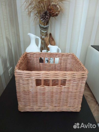 Корзина плетеная для хранения