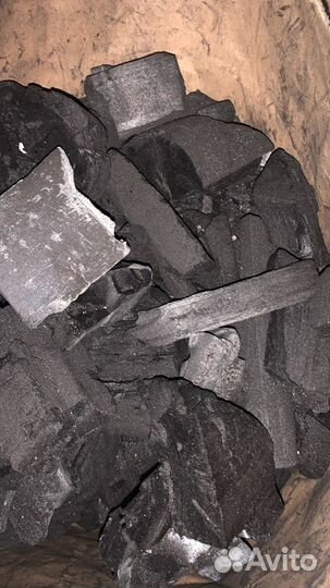 Уголь древесный березовый в мешках