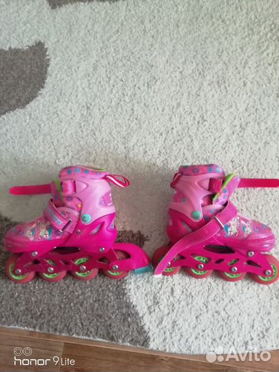 Роликовые коньки детские раздвижные