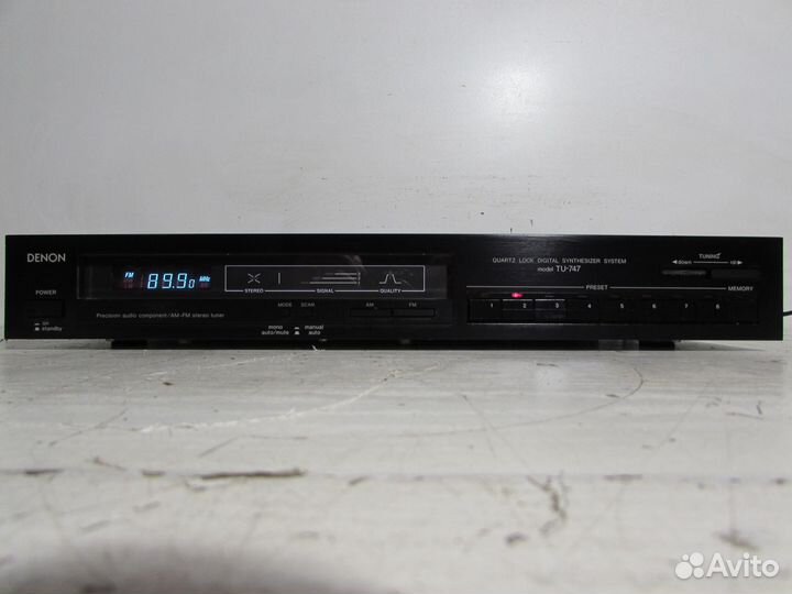 Denon TU-747 Стерео Тюнер Japan