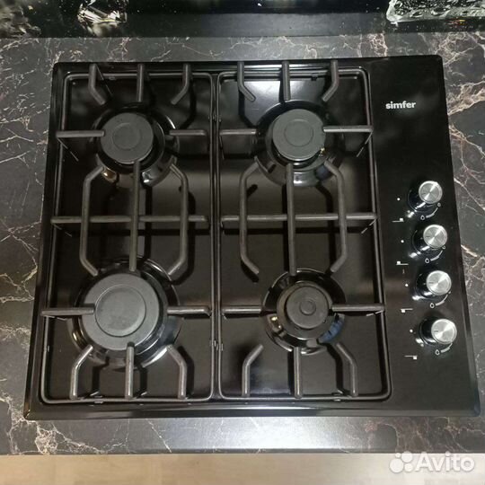 Газовая варочная панель 4 конфорки новая