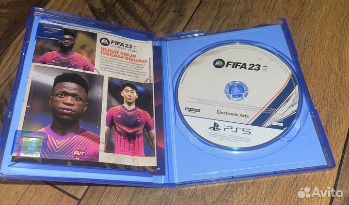 Диск Fifa 23 ps5