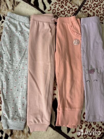 Брюки на девочку 86-92