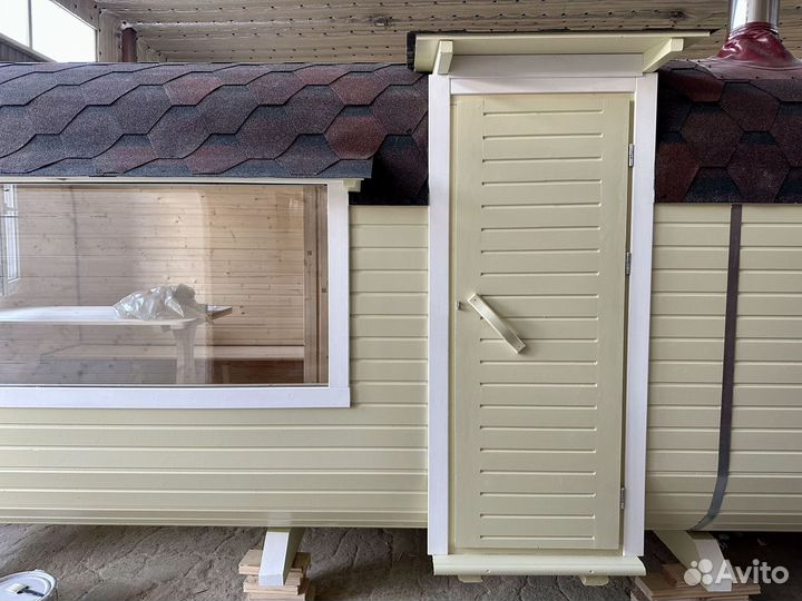 Продаю баню бочку 6 метров