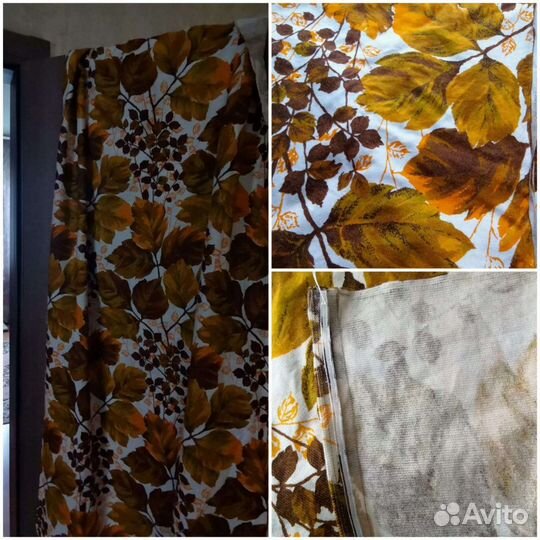 Шторы новые, б/у