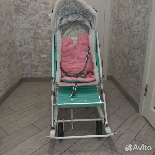 Санки коляска ника