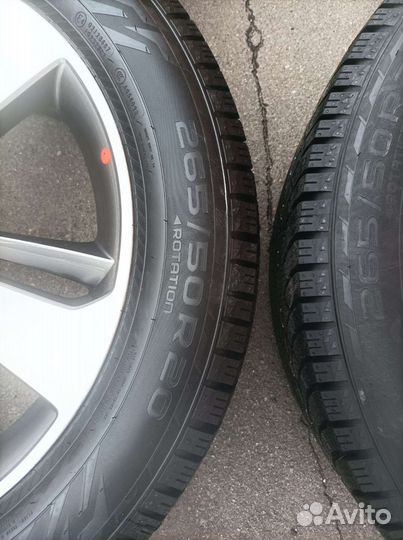 Оригинальные колеса R20 на Genesis GV 80