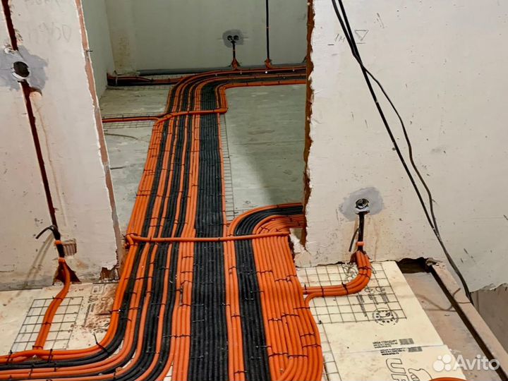 Электромонтаж под ключ, электрик