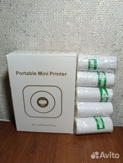 Портативный мини принтер