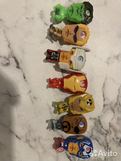 Игрушки из макдональдса и киндерсюрприза