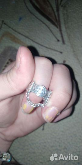 Серебряное кольцо