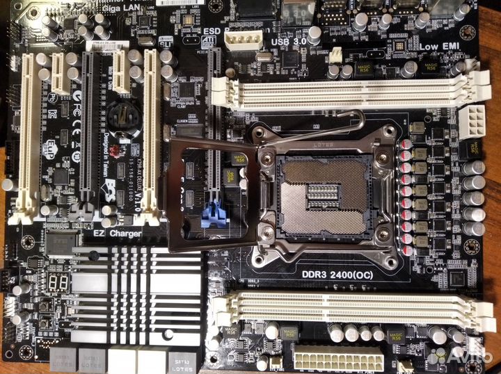 Материнская плата lga2011 ecs x79r-ax deluxe