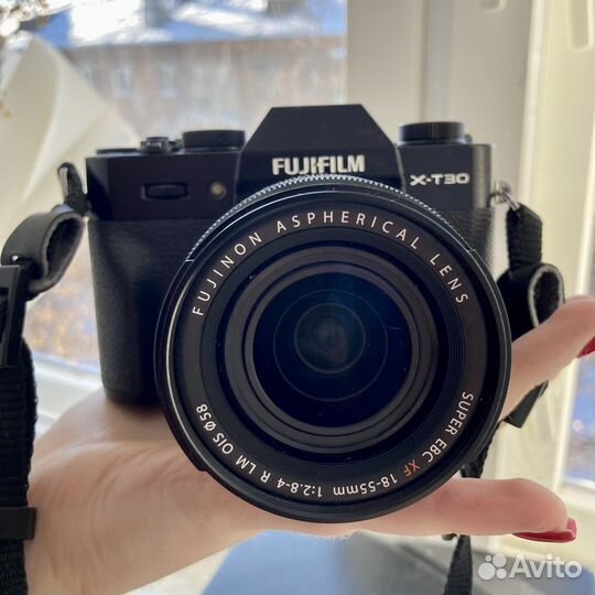 Fujifilm X-T30 Kit 18-55mm F2.8-4 R LM OIS Black