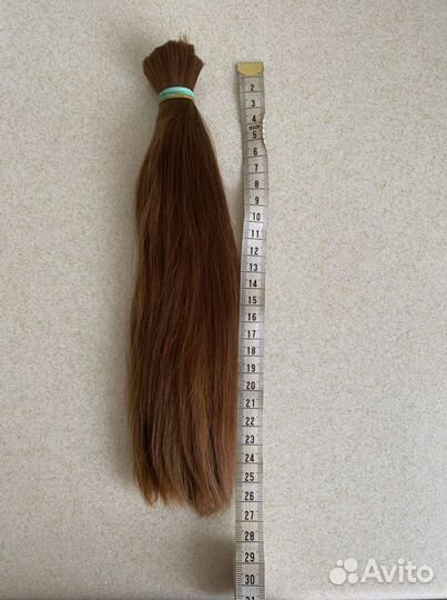 Волосы натуральные срез