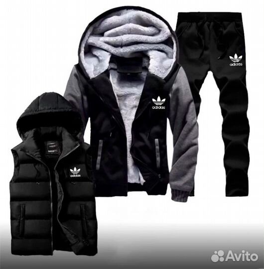 Тройка Adidas теплая