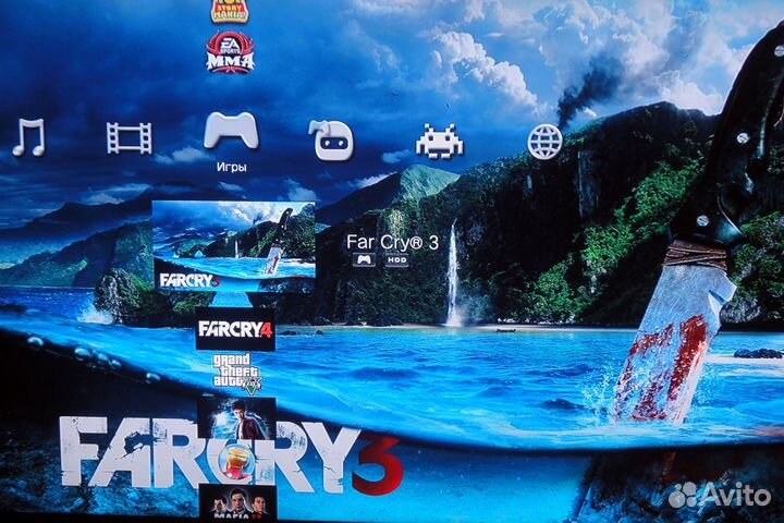 Sony ps3 прошита 150 игр