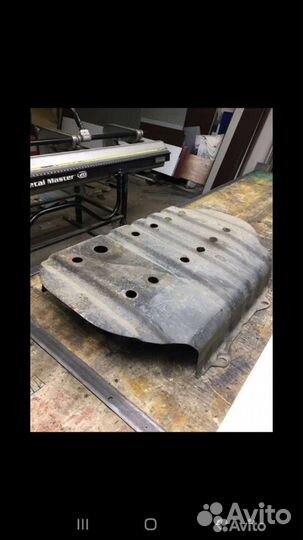 Nissan terrano терано 21 кузов защита бака