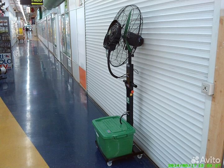 Вентилятор с увлажнителем. Корея