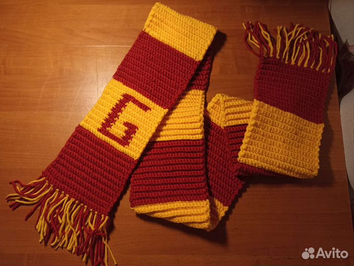 Шарф Гарри Поттер Гриффиндор